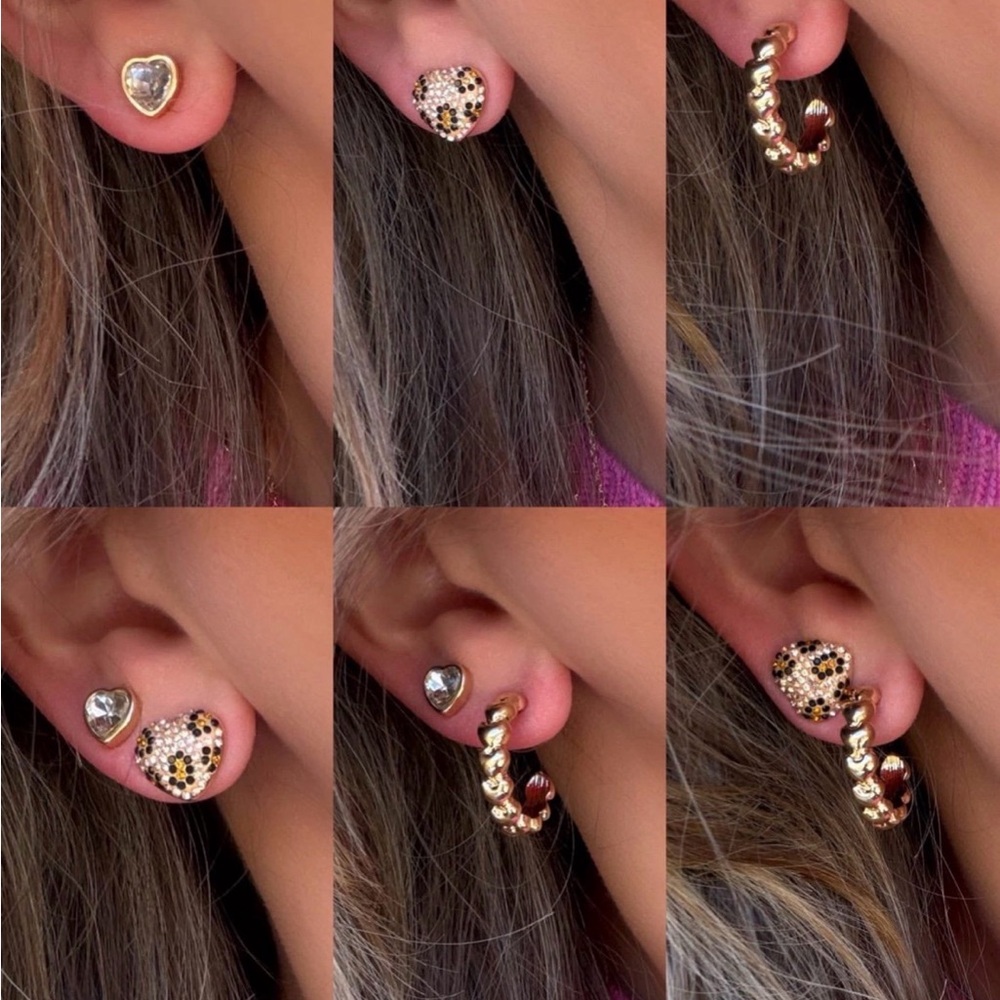 Park Lane Fierce heart Earring Set - Picture 9 of 13